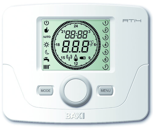 BAXI prostorový přístroj Duo-tec s programováním - regulátor, 7104336