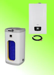 BAXI Sestava kotel Luna Duo-tec E 1.28 + bojler 120l + čidlo NTC SES05272E